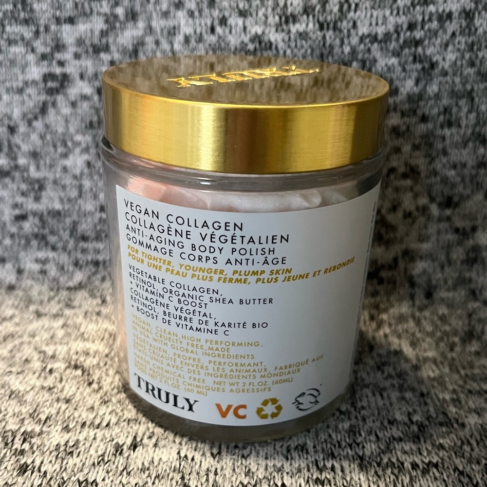2 for $40 Truly Vegan Collagen Anti-Aging Body Polish